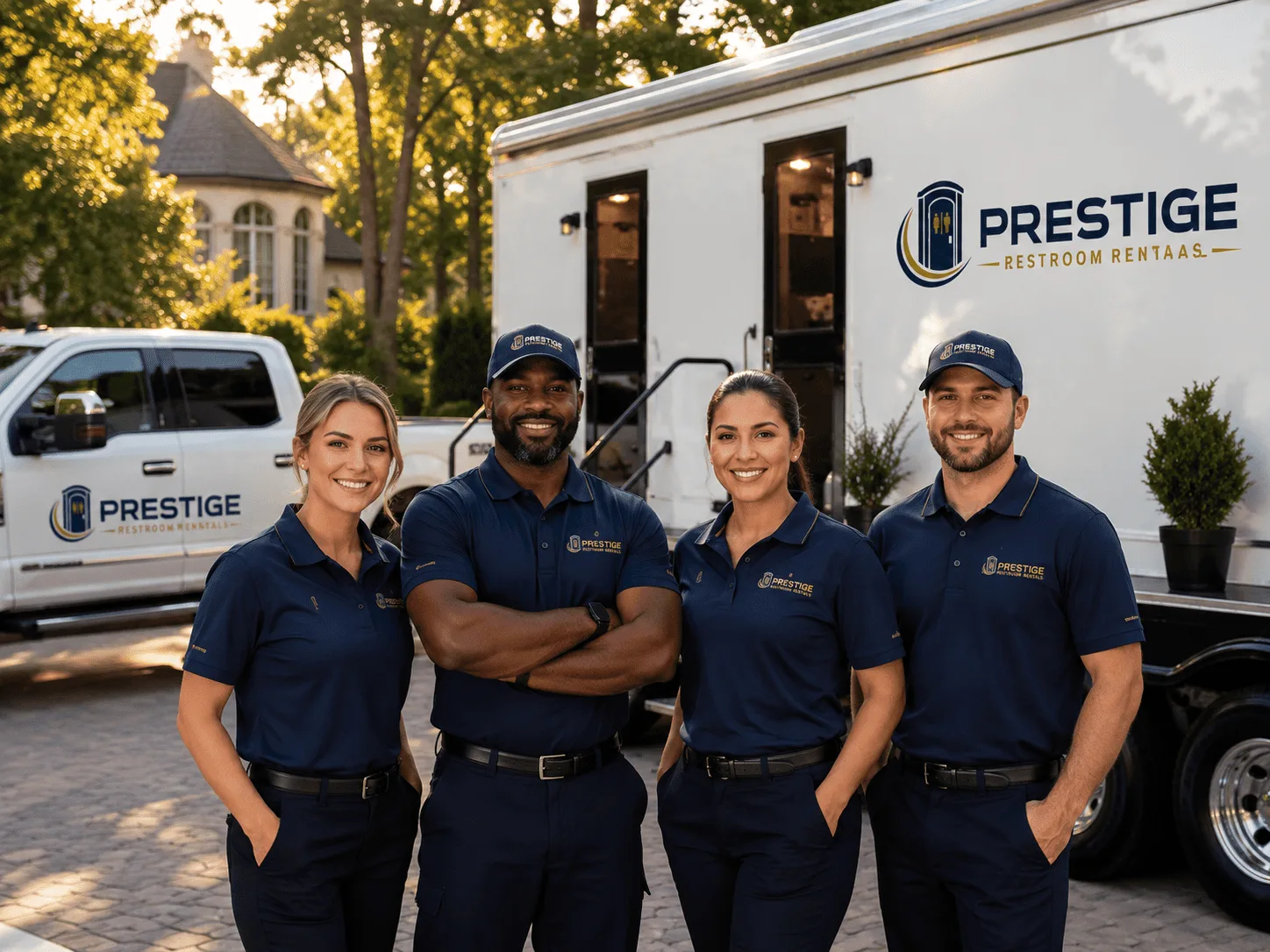 Trusted Luxury Portable Restrooms company in Leblanc, LA
